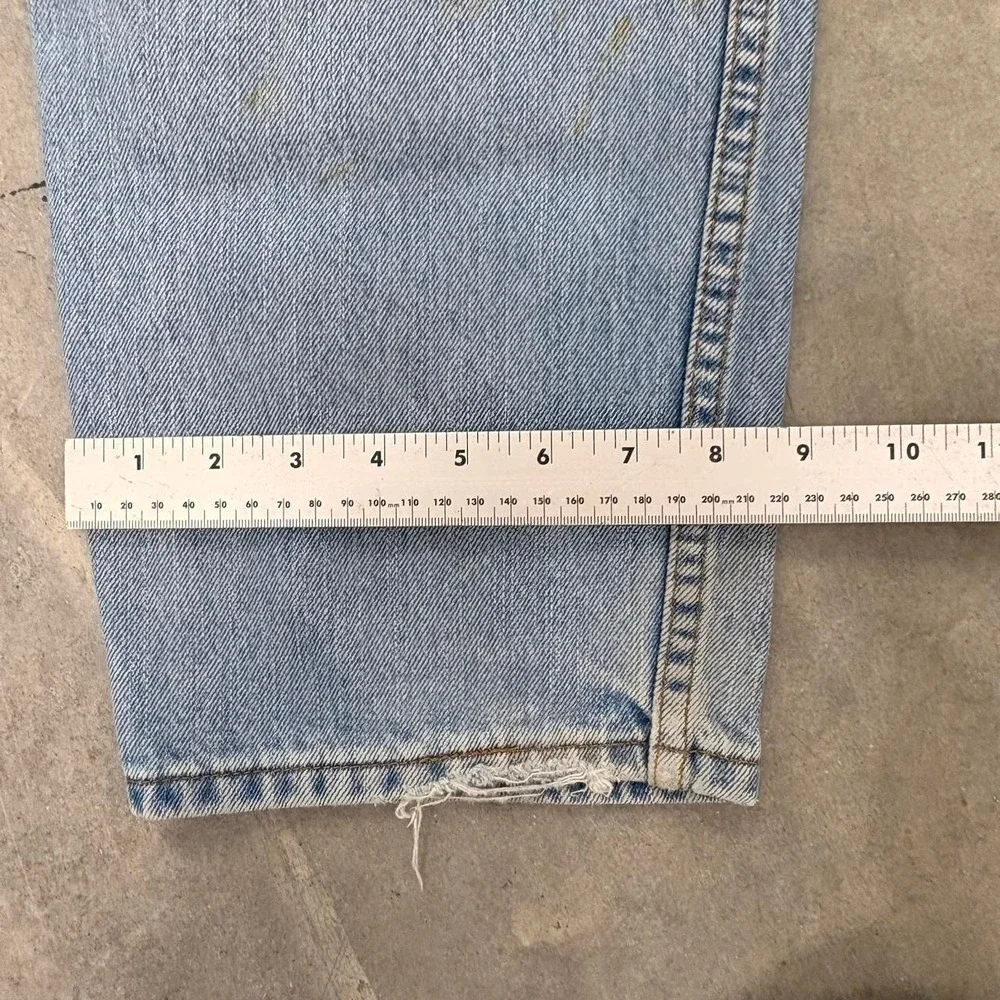 Levi's 550 Relaxed Fit Light Wash Baggy Skater Jeans Y2K 2000s Denim